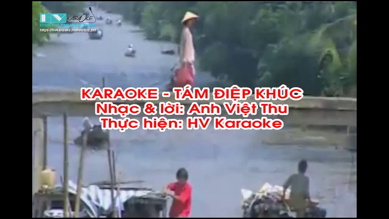 HVKaraoke | TÁM ĐIỆP KHÚC - Nhạc & lời: Anh Việt Thu